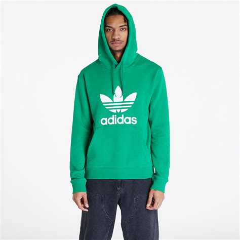 adidas trefoil jack groen|adidas Adicolor Classics Trefoil Hoodie .